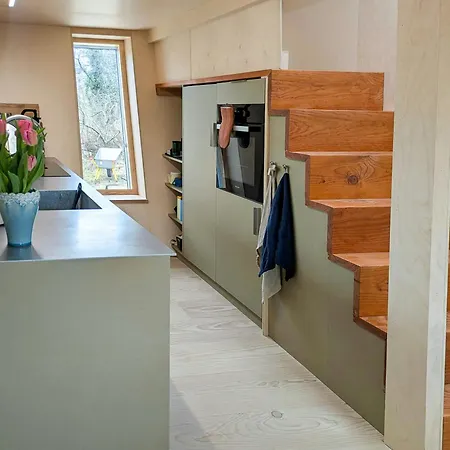 Architectural Tiny House With Sauna Near Semesterbostad *
