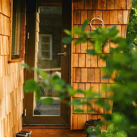 Architectural Tiny House With Sauna Near Semesterbostad